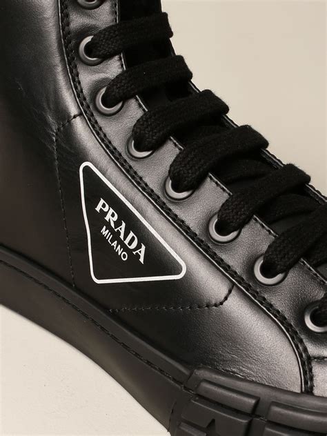 black sneakers men prada lookbook|men's Prada sneakers on clearance.